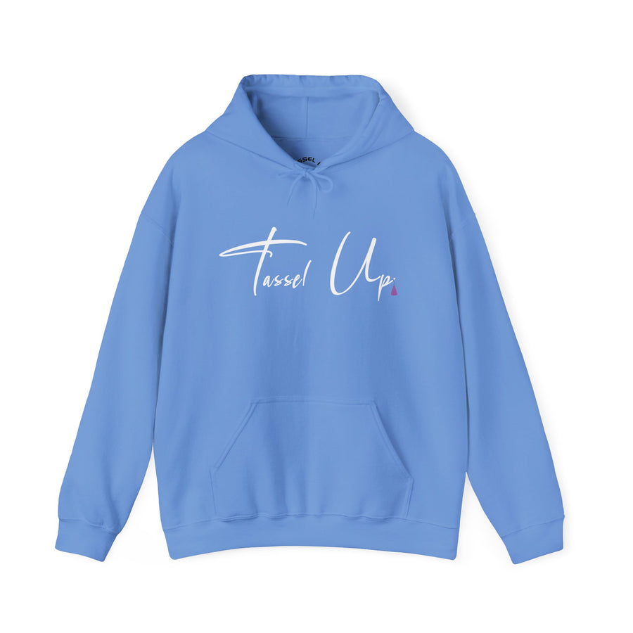 Tassel Up Cursive Unisex Hoodie