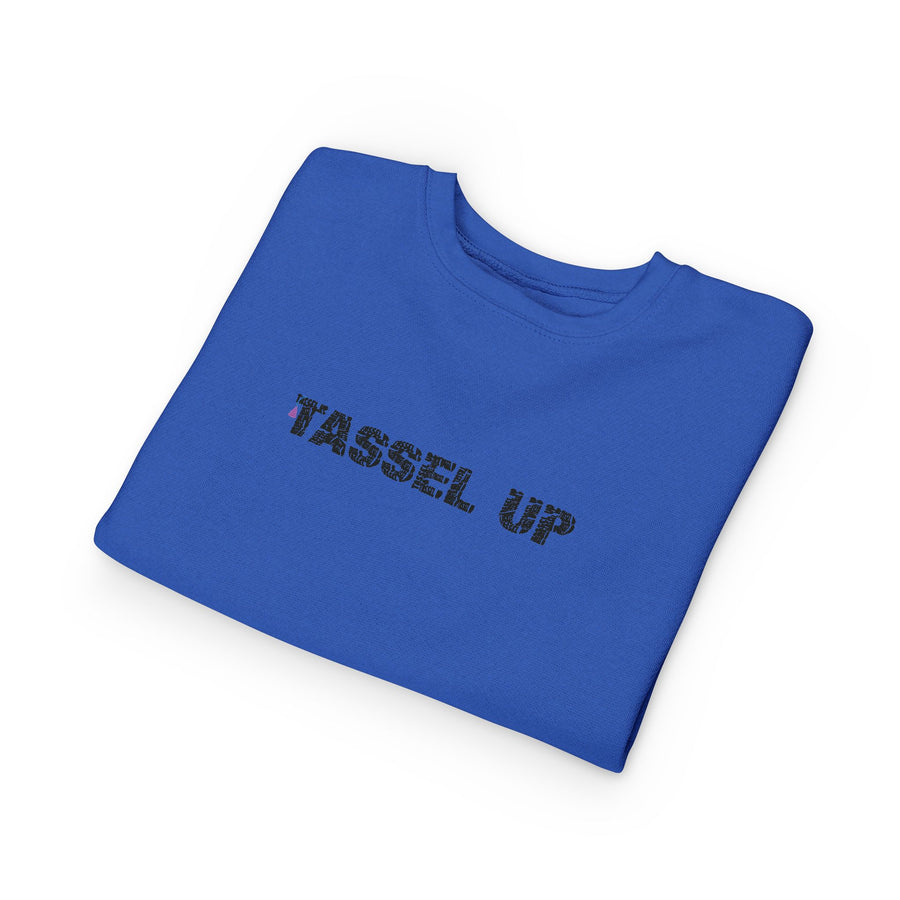 Tassel Up Repeat Toddler Sweatshirt