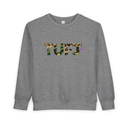 TUFJ Camo Leopard And Pearls Toddler Sweatshirt