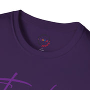 Tassel Up Purple Cursive Unisex Softstyle T-Shirt