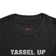 Tassel Up For Jesus Repeat Toddler Short Sleeve Tee