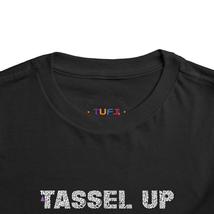 Tassel Up For Jesus Repeat Toddler Short Sleeve Tee