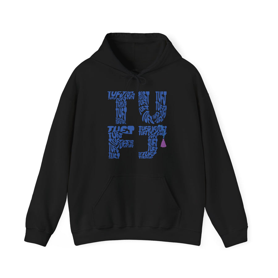 TUFJ Blue Repeat Unisex Hoodie