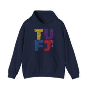TUFJ Multicolor Repeat Unisex Hoodie