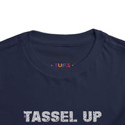 Tassel Up For Jesus Repeat Toddler Short Sleeve Tee