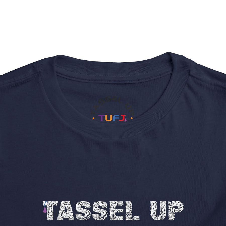 Tassel Up For Jesus Repeat Toddler Short Sleeve Tee