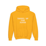 Tassel Up For Jesus Repeat Youth Heavy Blend Hoodie