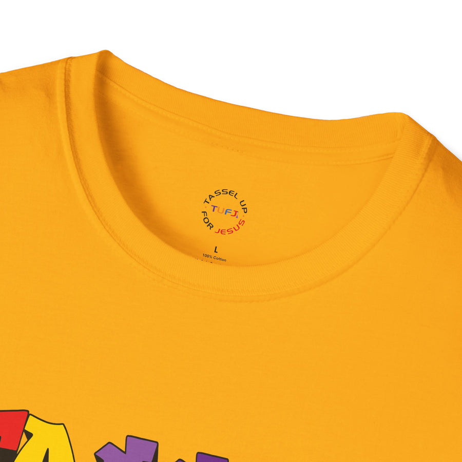 Tassel Up Graffiti Unisex Softstyle T-Shirt