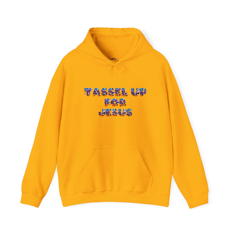 Tassel Up For Jesus Graffiti  Unisex Hoodie