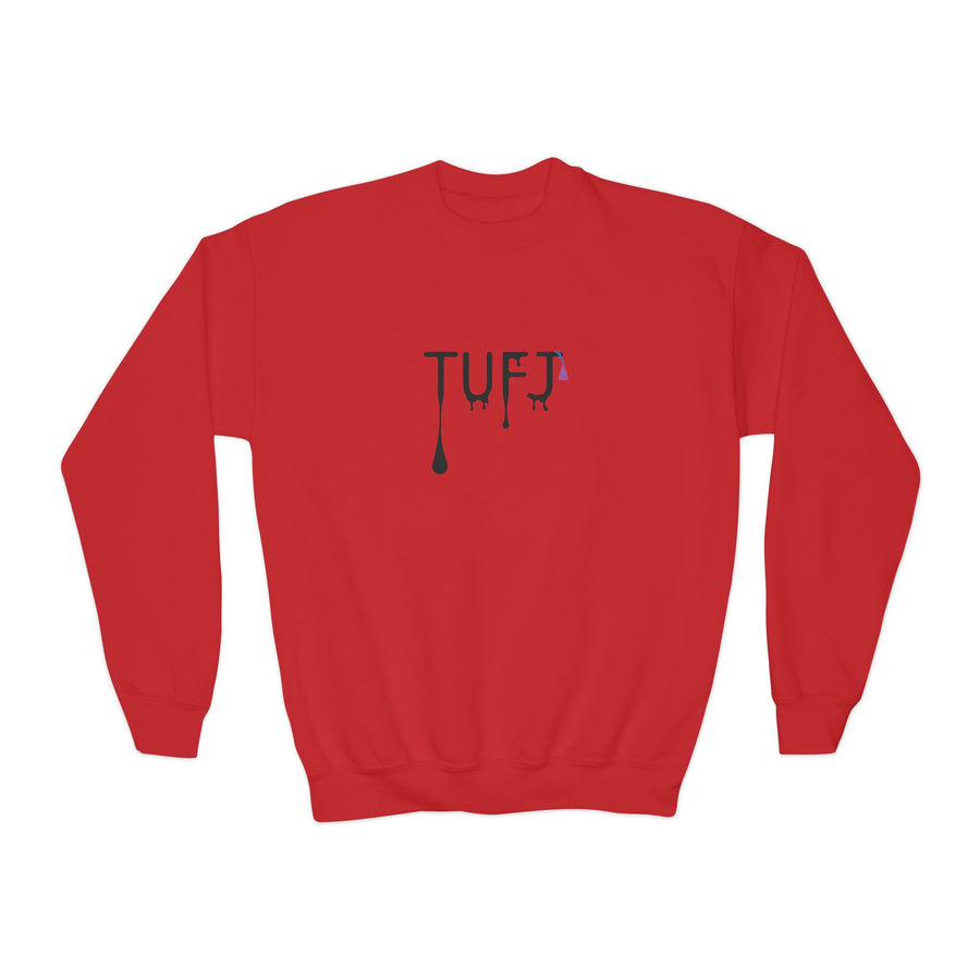 TUFJ Drip Youth Crewneck Sweatshirt