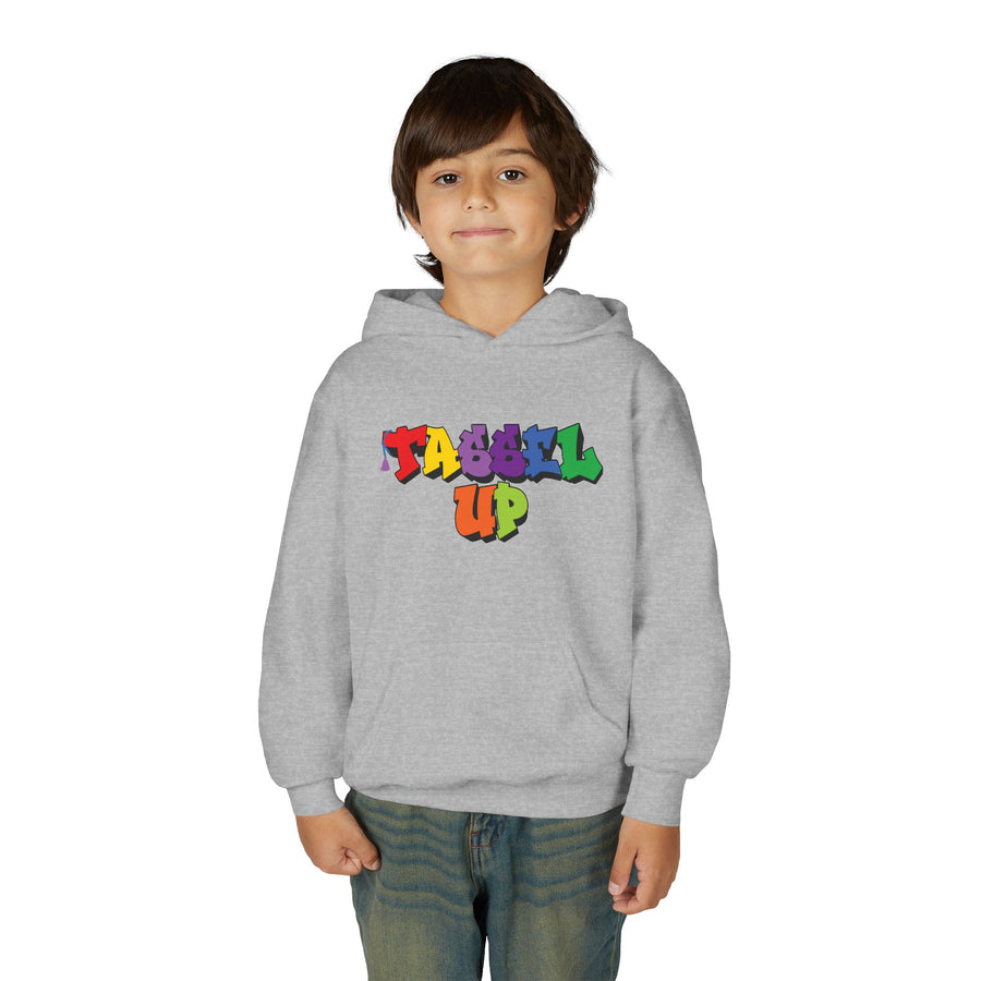 Tassel up Graffiti Youth Heavy Blend Hoodie