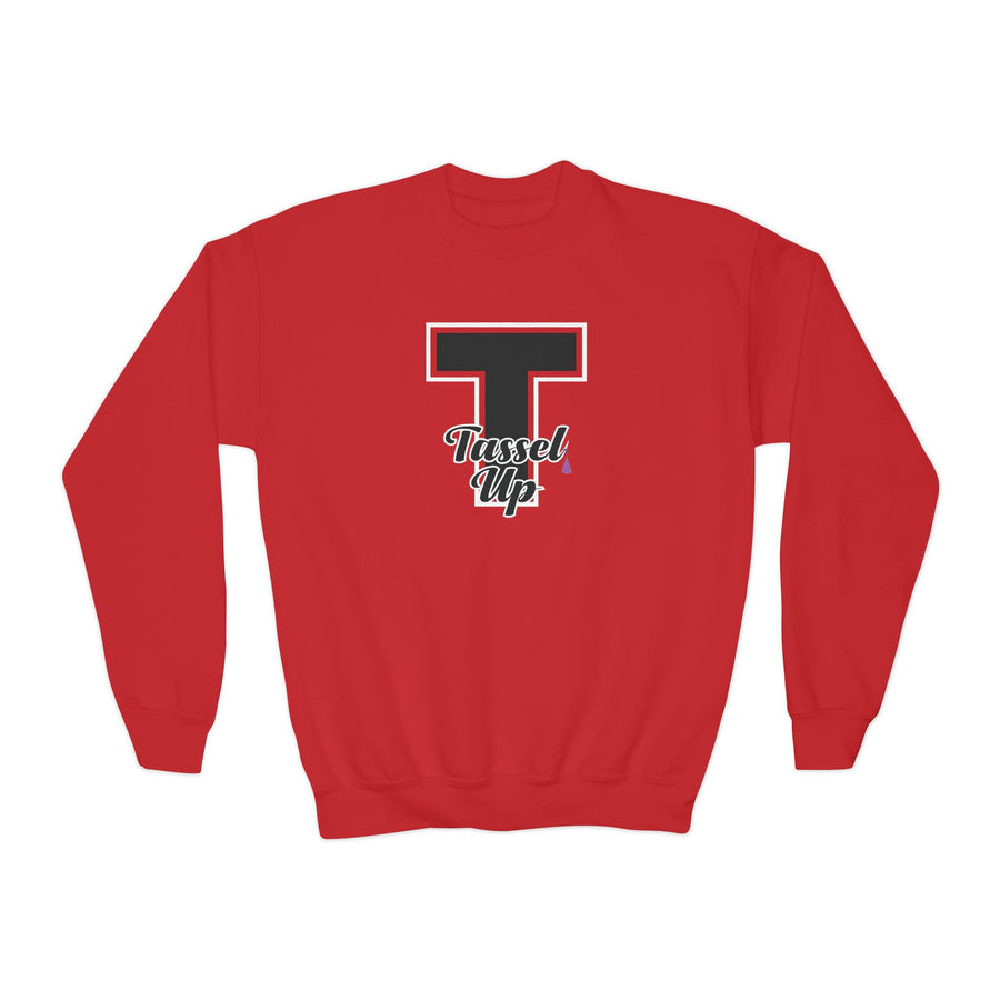 Tassel T Up Youth Crewneck Sweatshirt
