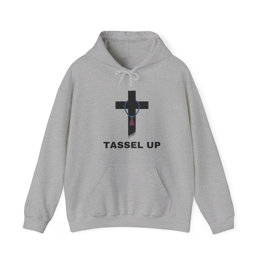 Tassel Up Cross Unisex Hoodie