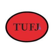 Red TUFJ Iron-On Patch