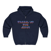 Tassel Up For Jesus Camo Unisex Heavy Blend Full Zip Hoodie