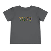 TUFJ Camo Leopard And Pearls Toddler Short Sleeve Tee
