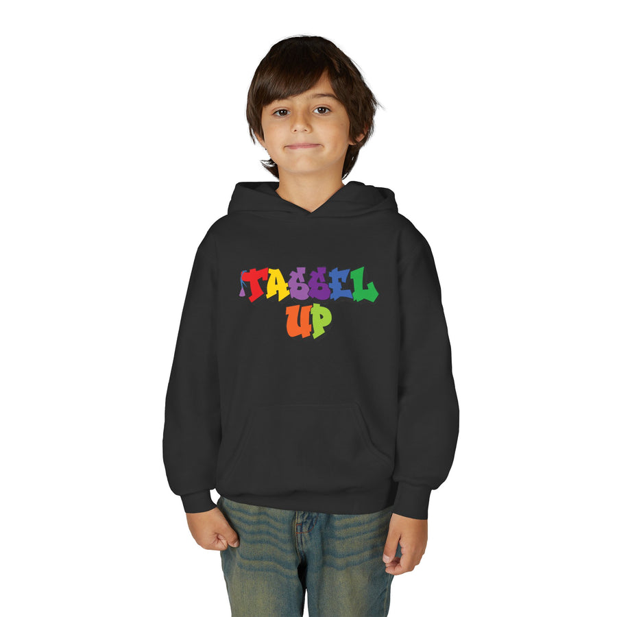 Tassel up Graffiti Youth Heavy Blend Hoodie