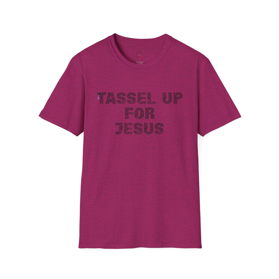 Tassel Up For Jesus Repeat Unisex Softstyle T-Shirt