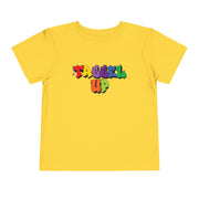 Tassel Up Graffiti Toddler Short Sleeve Tee