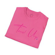 Tassel Up Pink Cursive Softstyle Unisex T-Shirt