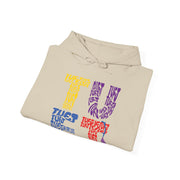 TUFJ Multicolor Repeat Unisex Hoodie
