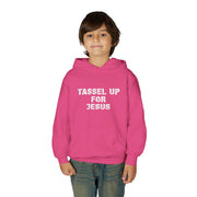 Tassel Up For Jesus Repeat Youth Heavy Blend Hoodie