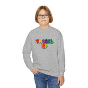 Tassel Up Graffiti Youth Crewneck Sweatshirt