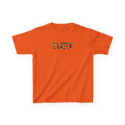 TUFJ Camo Leopard And Pearls Kids Heavy Cotton™ Tee