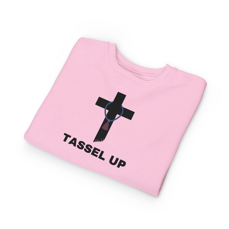 Tassel Cross Toddler Sweatshirt