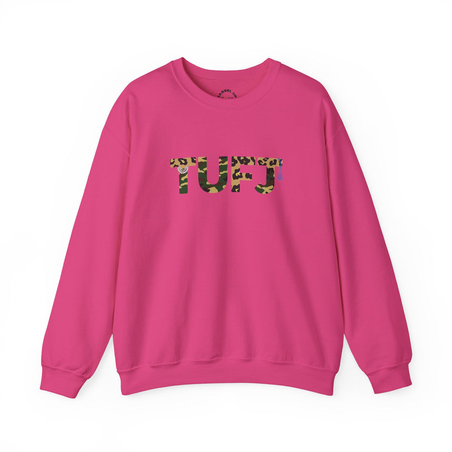 TUFJ Camo Leopard And Pearls Unisex Sweatshirt