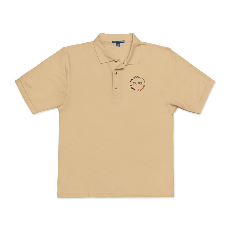 Tassel Up For Jesus Logo Unisex Polo Shirt (Embroidery)