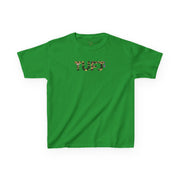 TUFJ Camo Leopard And Pearls Kids Heavy Cotton™ Tee