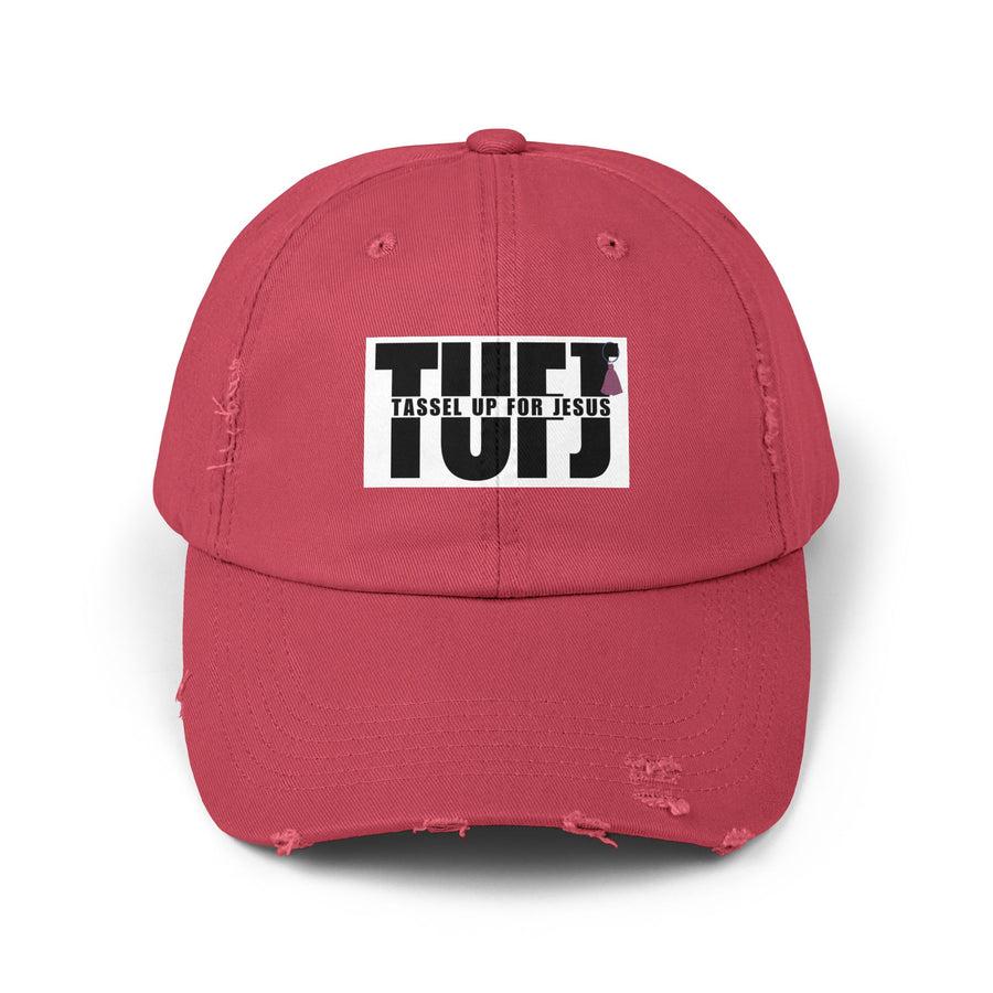 TUFJ Unisex Distressed Cap