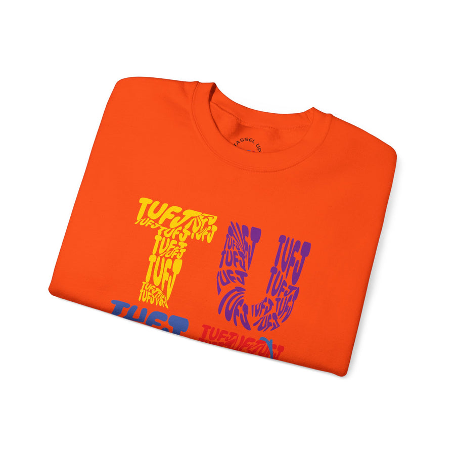 TUFJ Multicolor Repeat Unisex Sweatshirt