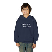 Tassel Up Cursive Youth Heavy Blend Hoodie