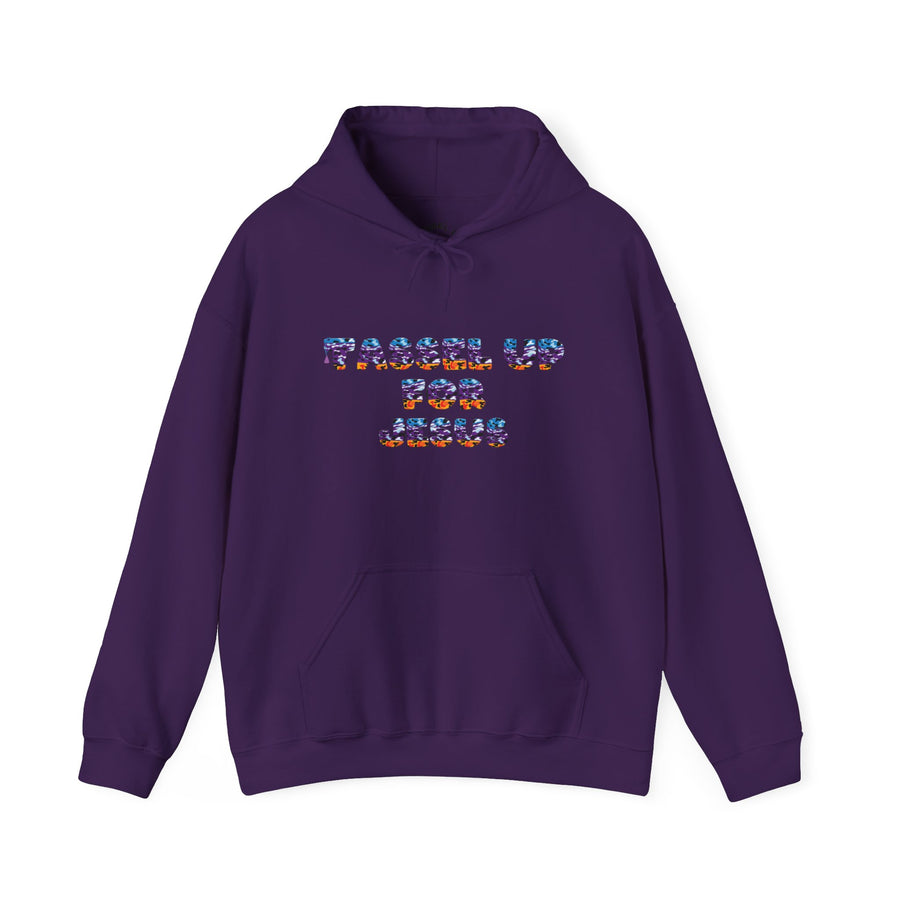 Tassel Up For Jesus Graffiti  Unisex Hoodie