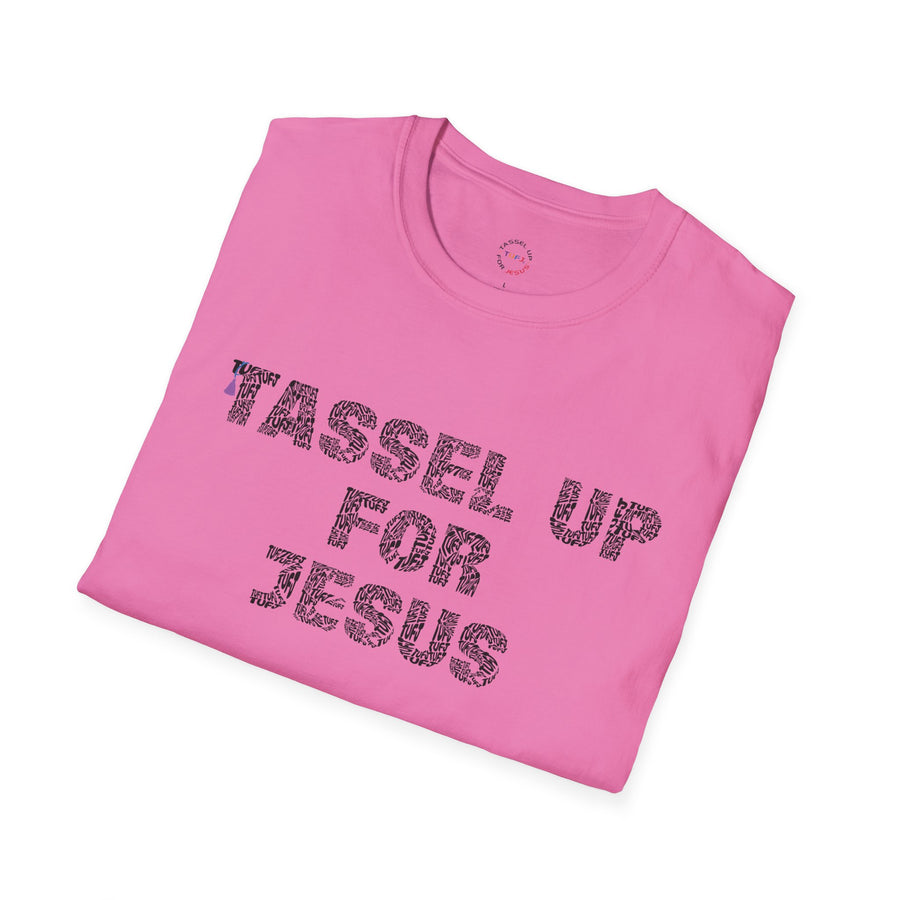 Tassel Up For Jesus Repeat Unisex Softstyle T-Shirt