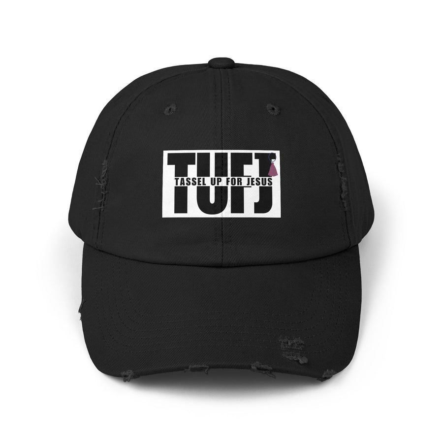 TUFJ Unisex Distressed Cap