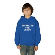 Tassel Up For Jesus Repeat Youth Heavy Blend Hoodie