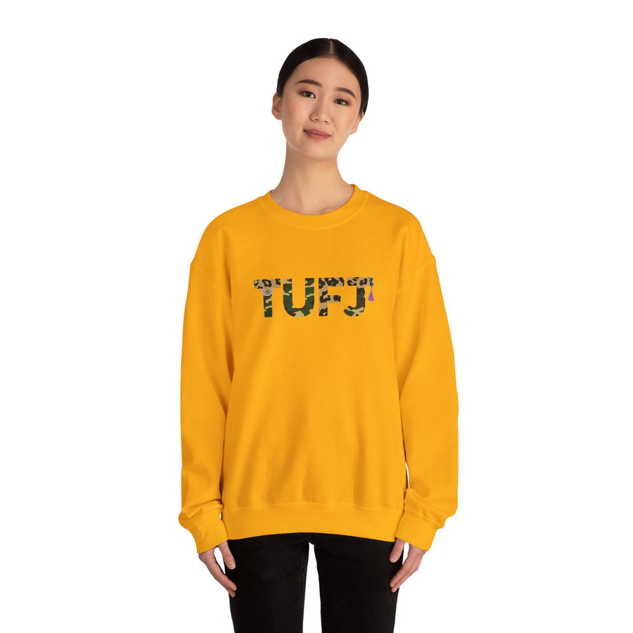 TUFJ Camo Leopard And Pearls Unisex Sweatshirt