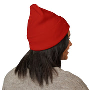 Tassel T Up Cuffed Beanie