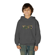 TUFJ Camo Leopard And Pearls Youth Heavy Blend Hoodie