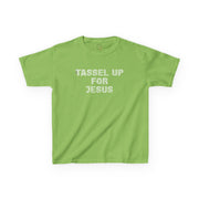 Tassel Up For Jesus Repeat Kids Heavy Cotton™ Tee