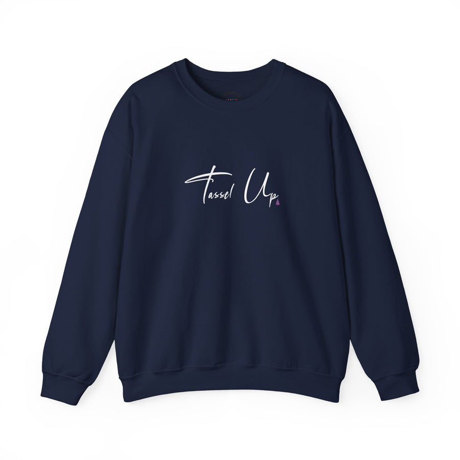 Tassel Up Cursive Unisex Sweatshirt
