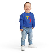 TUFJ Multicolor Repeat Toddler Sweatshirt