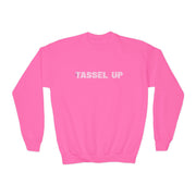 Tassel Up Repeat Youth Crewneck Sweatshirt