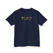 TUFJ Camo Leopard And Pearls Kids Heavy Cotton™ Tee