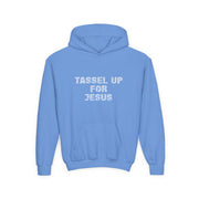 Tassel Up For Jesus Repeat Youth Heavy Blend Hoodie