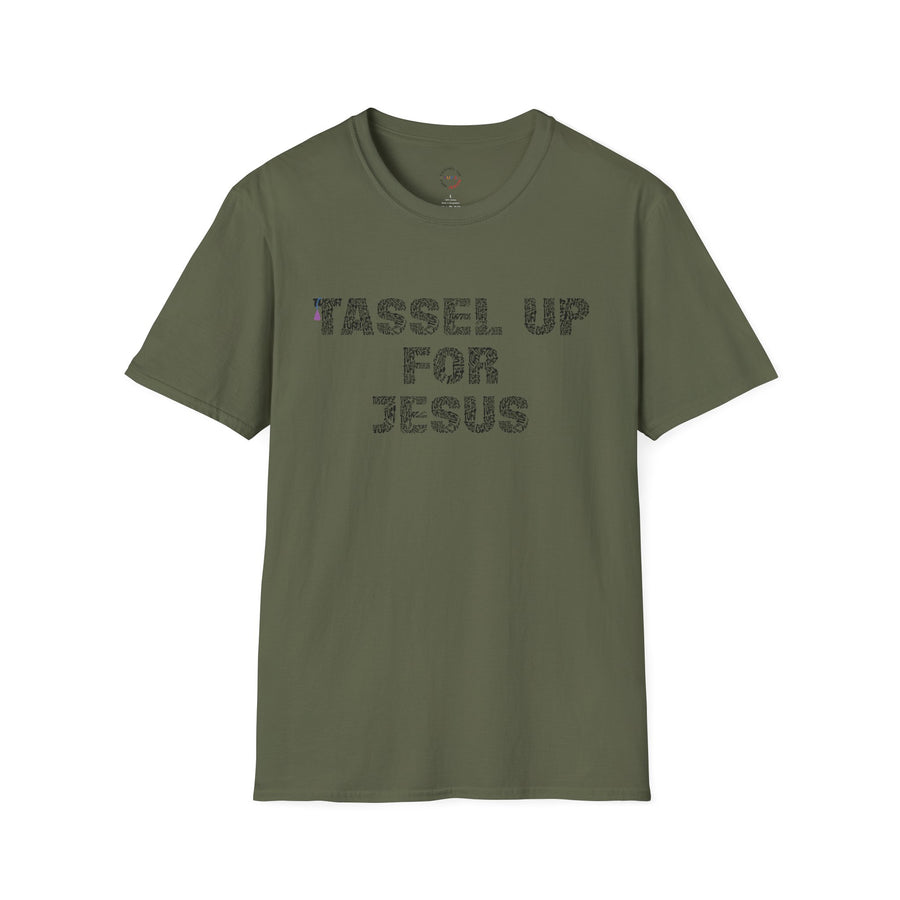 Tassel Up For Jesus Repeat Unisex Softstyle T-Shirt