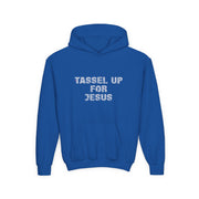 Tassel Up For Jesus Repeat Youth Heavy Blend Hoodie